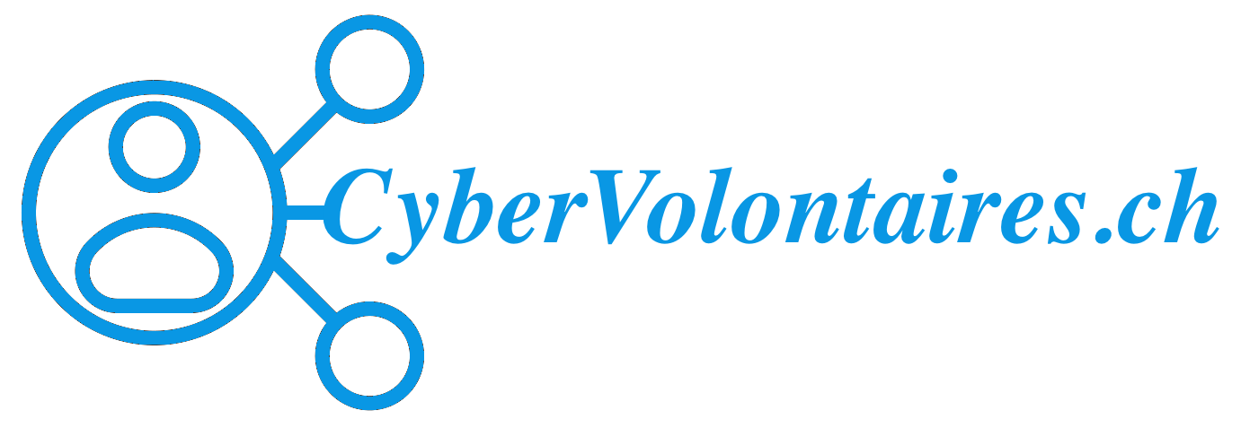 logo cybervolontaires bleu